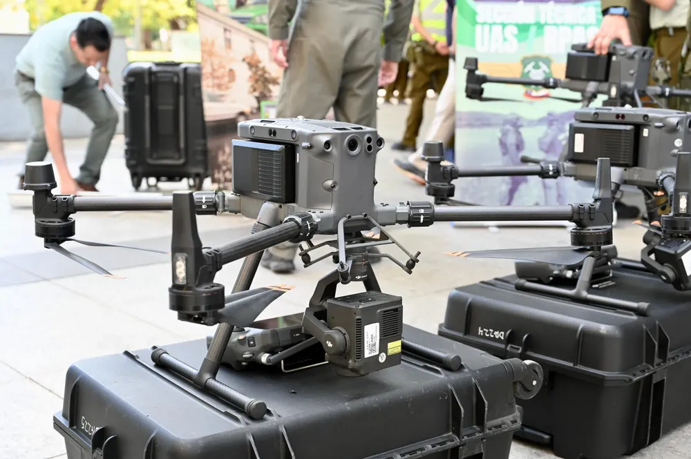 Drones de alta resolución para carabineros