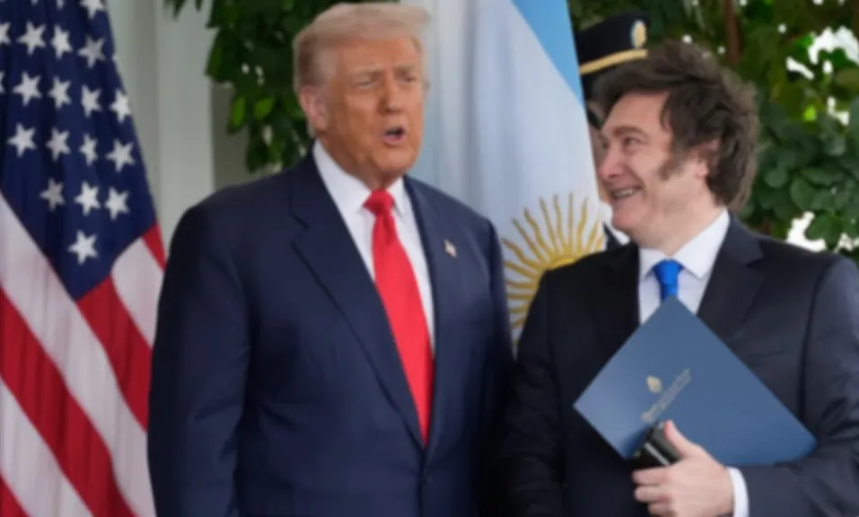 Donald Trump y Javier Milei The Times en Español