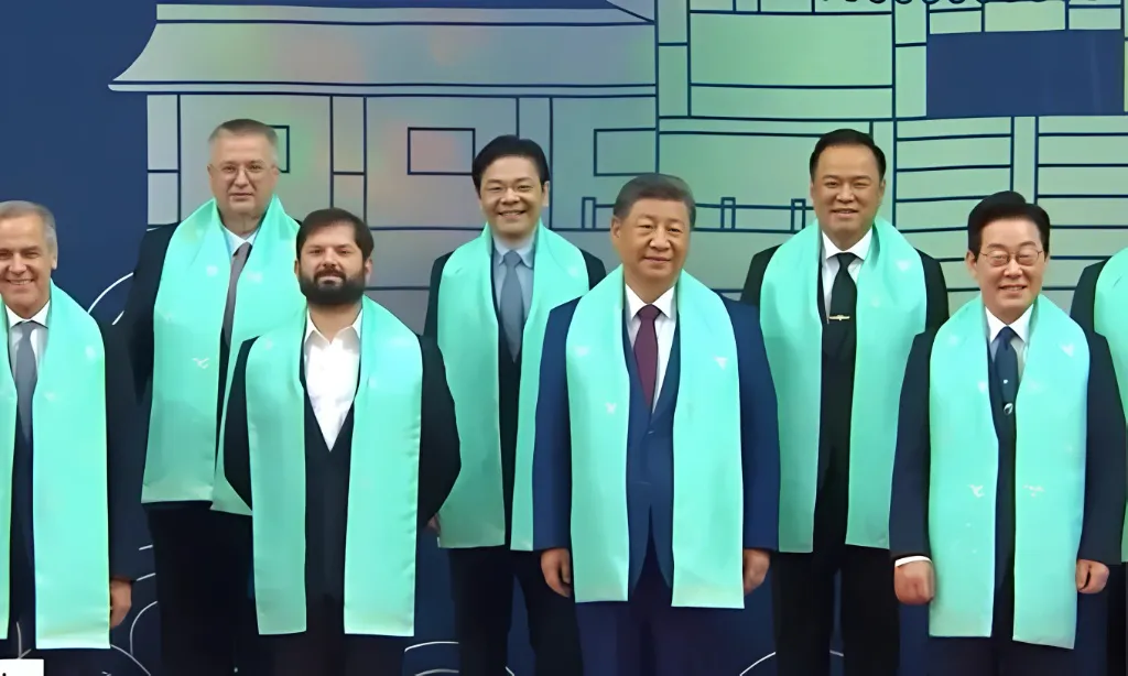 Presidente Boric en Foto Oficial Apec