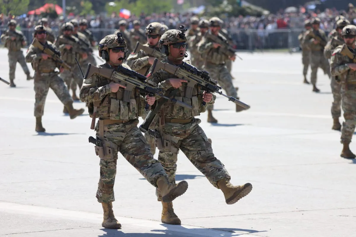 Gran Parada Militar 2025. Fotógrafo Cristian Daniel González Henríquez para The Times en Español