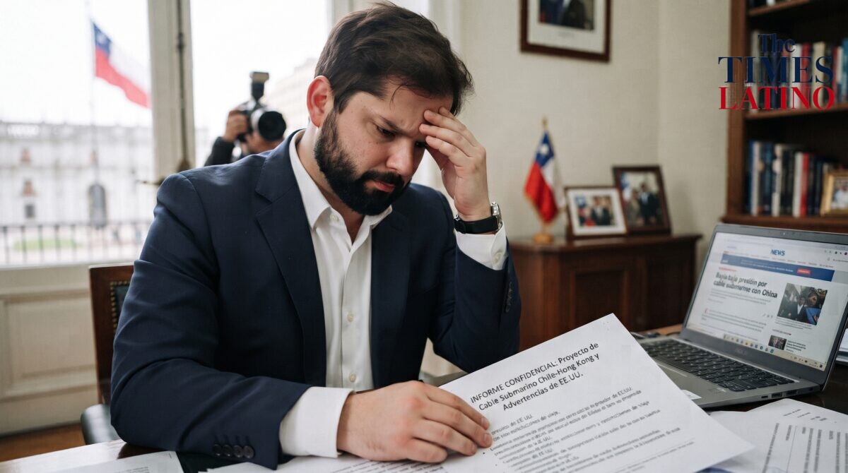 Cable chino exfuncionarios PC desmontan versión de Boric